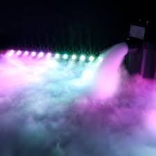 Smoke Machine and Laser lights (power outlet required)